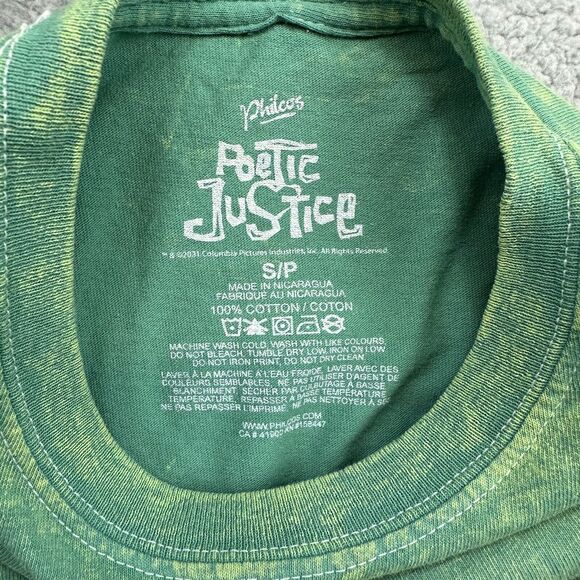 Tupac T-Shirt Mens 2PAC‎ Poetic Justice Movie 90s Style Hip Hop Rap Size Small - Picture 7 of 8